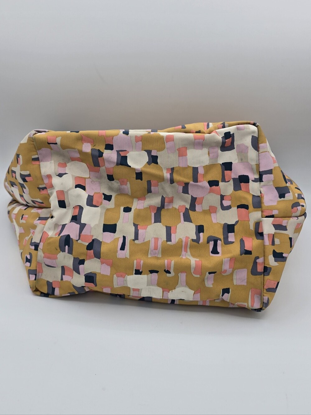 Fossil - Multicolour Geometric Shoulder Travel Tote Bag With Zipper Closure - Picture 5 of 12